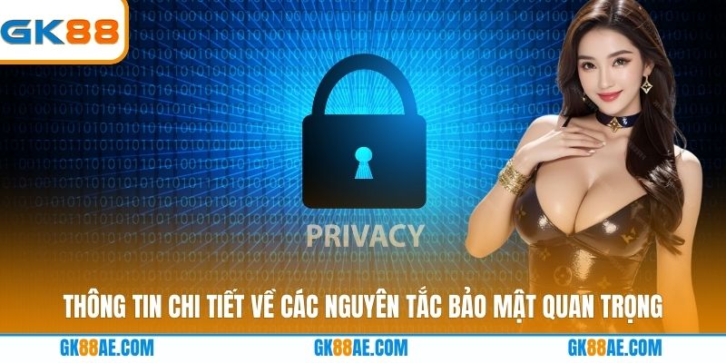 Thông tin chi tiết về các nguyên tắc bảo mật quan trọng